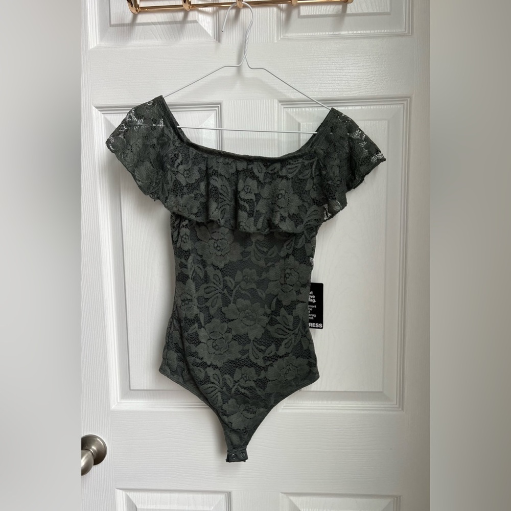 Express Off The Shoulder Bodysuit